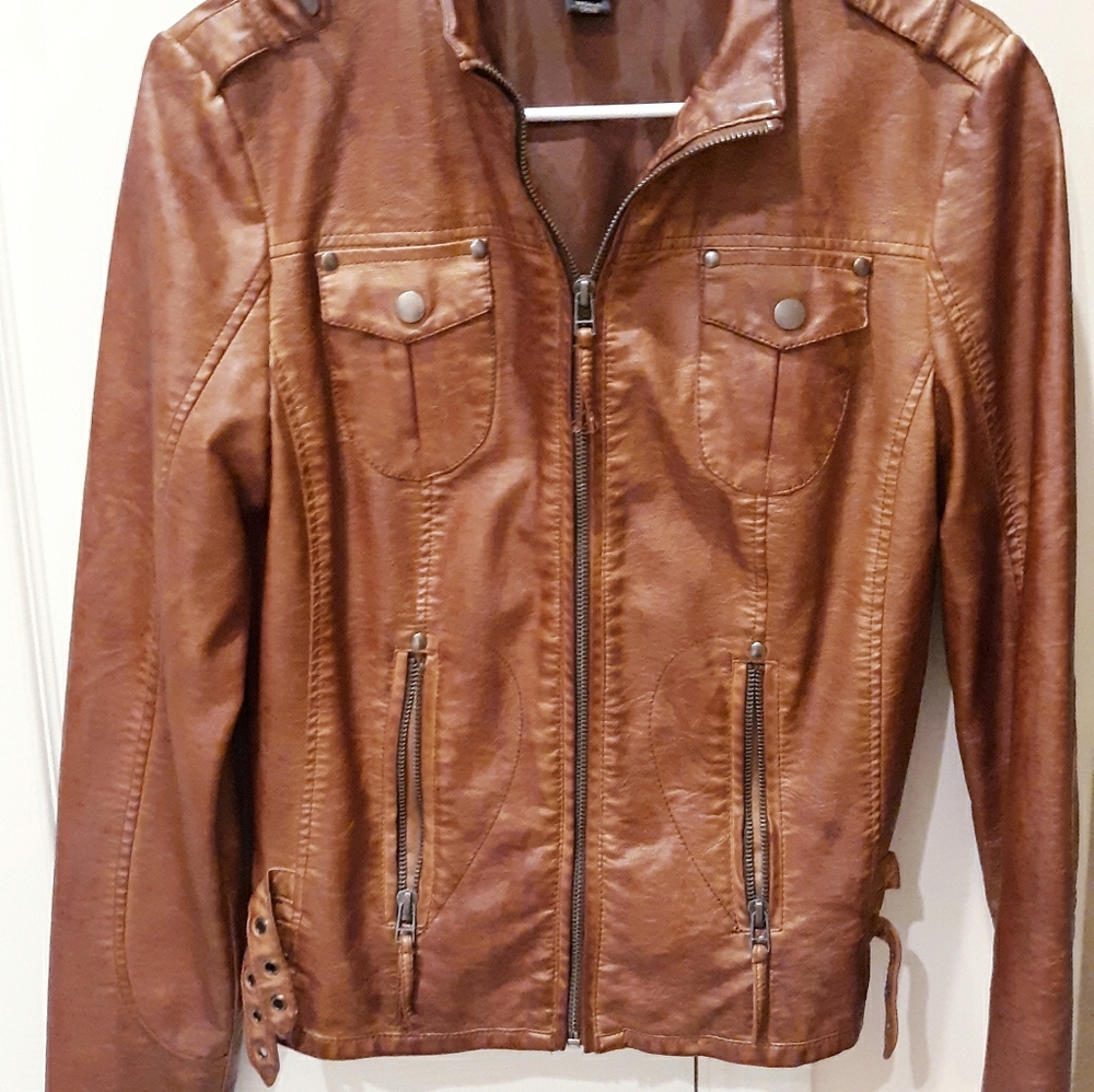 Bagatelle Leather Jacket - size small
